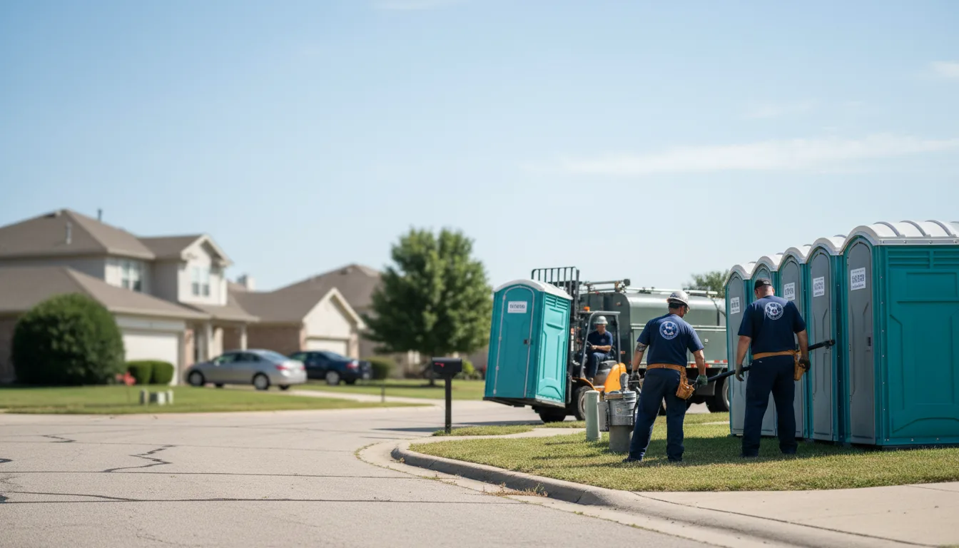 Porta Potty Rental in Fowler, OH near me